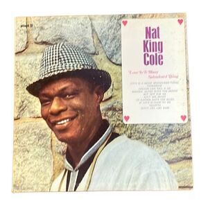 Vintage Nat King Cole Love is a Many Splendor Thing Record